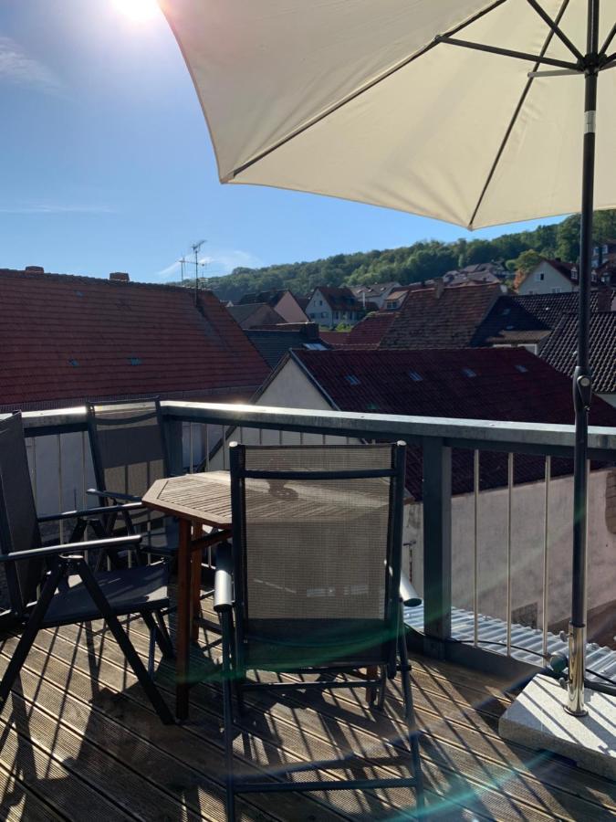 Modernes Penthouse, Nahe Wuerzburg公寓 外观 照片
